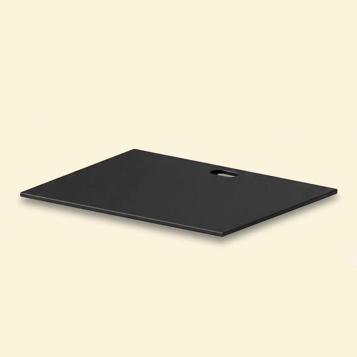 Black ceramic worktop for Vivaplancha Pilotis griddle module.
::visuel:noir