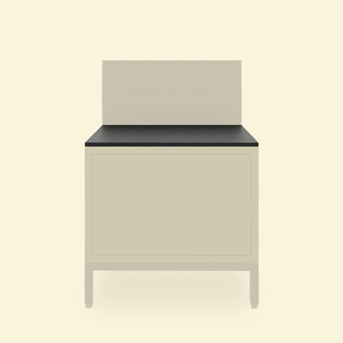 Pilotis griddle module with black ceramic worktop.
::visuel:noir