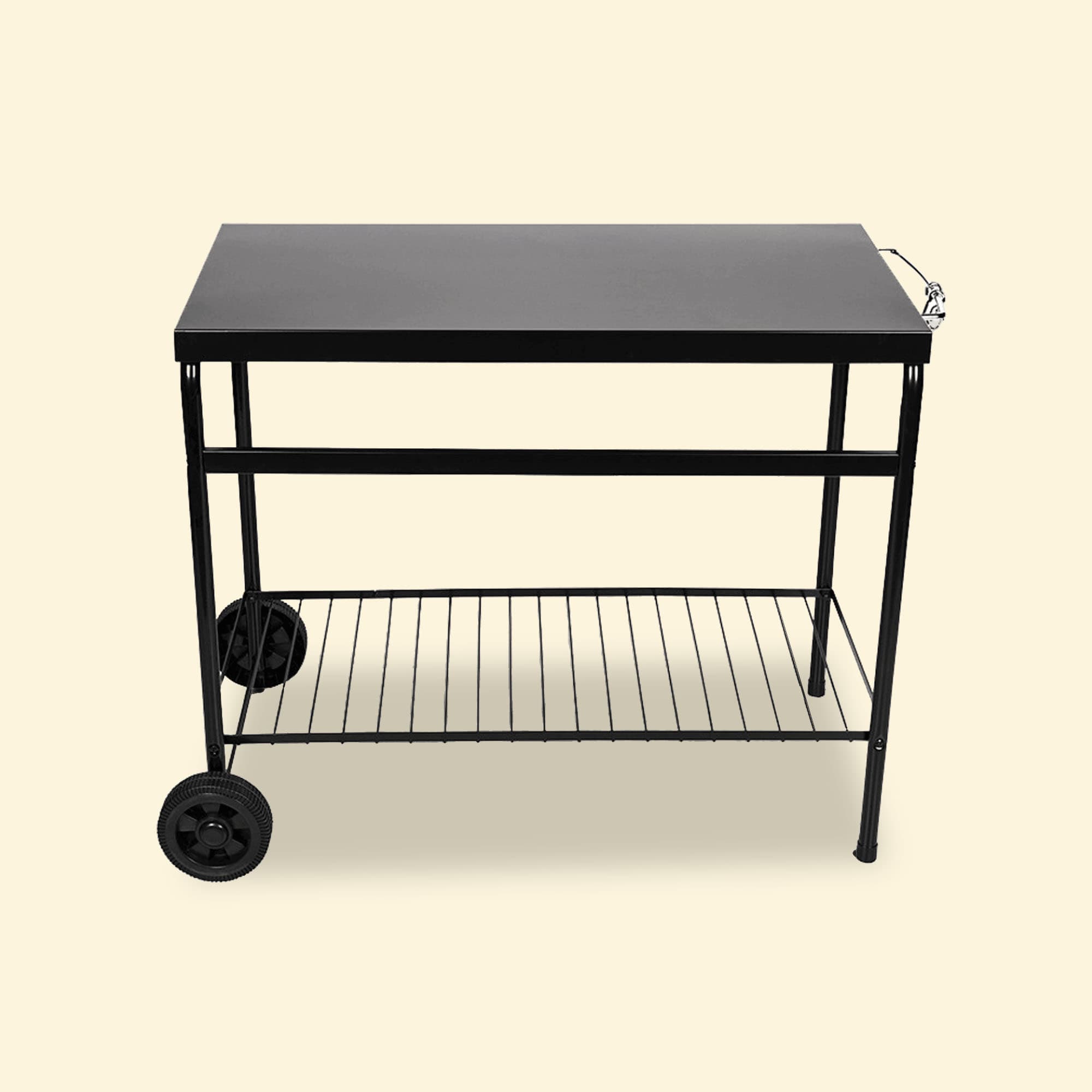 Sturdy metal griddle trolley | Vivaplancha
