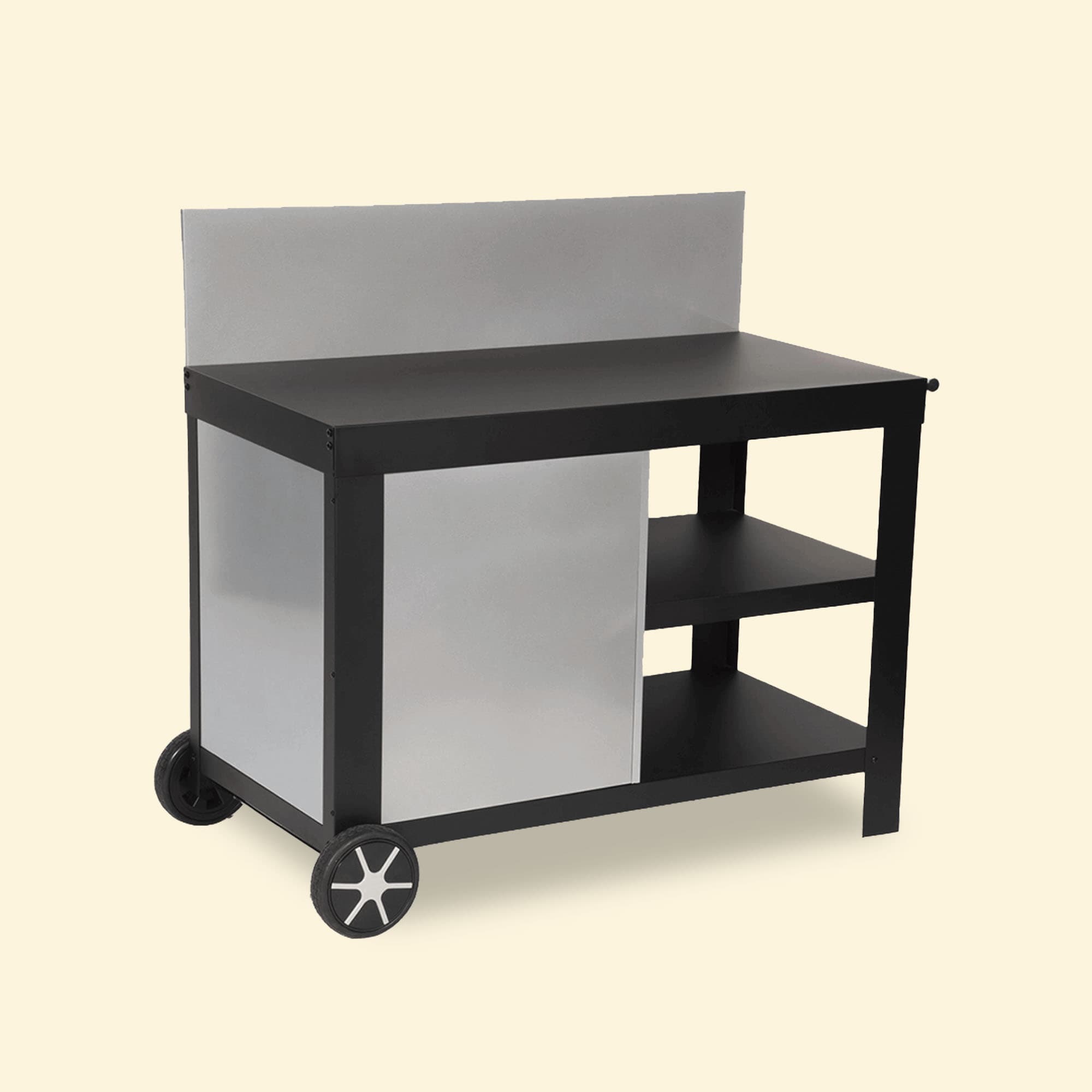 Griddle trolley with practical splashback | Vivaplancha
